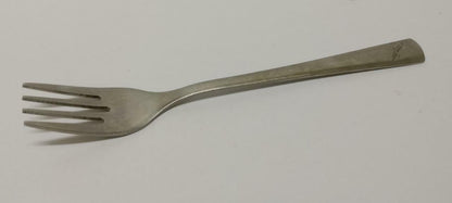 Rare Singapore Airlines SIA Silk Air Stainless Steel Fork F/S  (A2121)