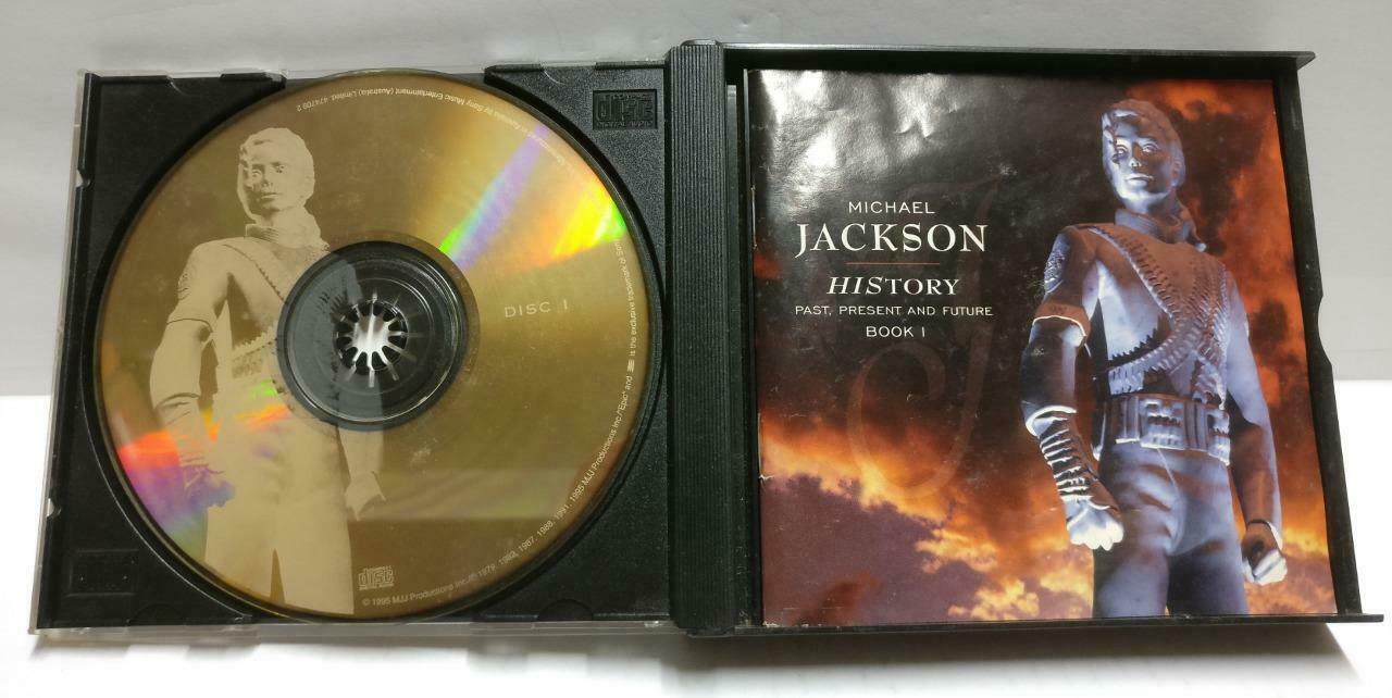 Michael Jackson MJ History RARE Australia Gold 1995 2x CD (CD807)