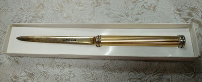 Rare Omega Branded Letter Opener Souvenir (A871)