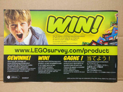 LEGO No. 70002 (2) Chima Manual Instructions Catalog Booklet (LG036)