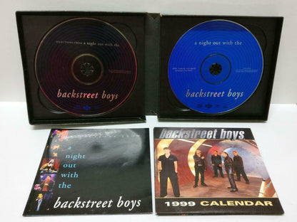 Backstreet Boys BSB 1998 EU CD + VCD Video Rare Singapore Censor Sticker (CD469)