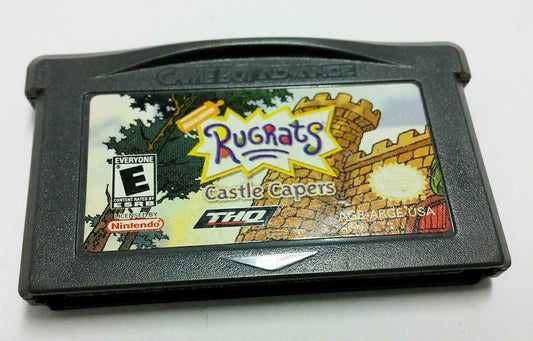 Nintendo Game Boy Advance RugRats Castle Capers Japan Game Cartridge F/S (A475)