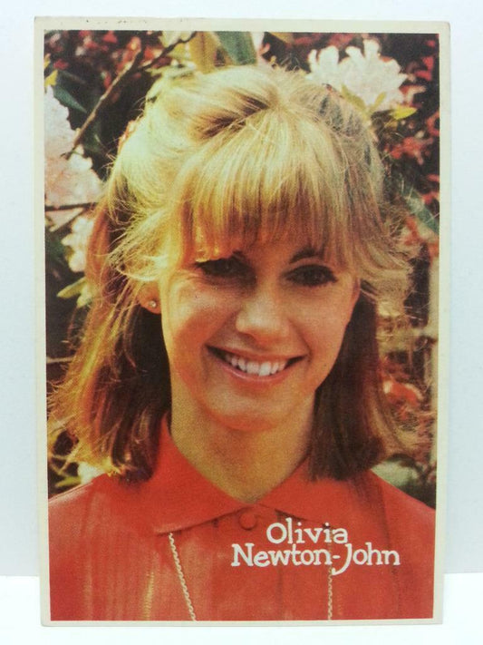 Rare Olivia Newton-John Photo Bangkok Thailand Postcard (AC070)