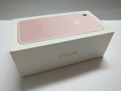 Apple iPhone 7 128GB With Info Papers & Sticker White Empty Box Only (BX045)
