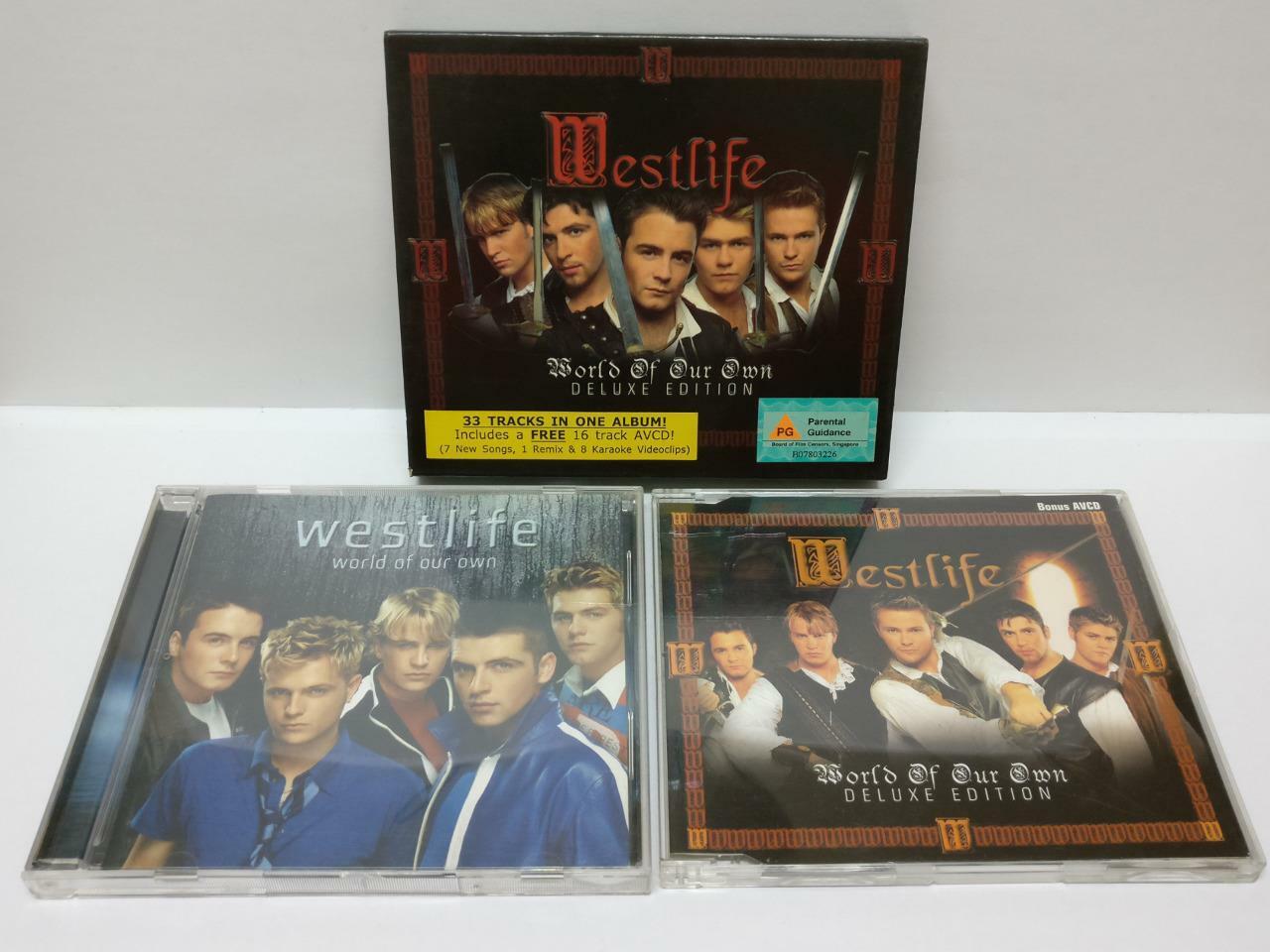LK888 Westlife World Of Our Own 2002 Rare Singapore CD + AVCD (743219) (CD569)