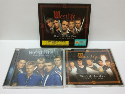 LK888 Westlife World Of Our Own 2002 Rare Singapore CD + AVCD (743219) (CD569)