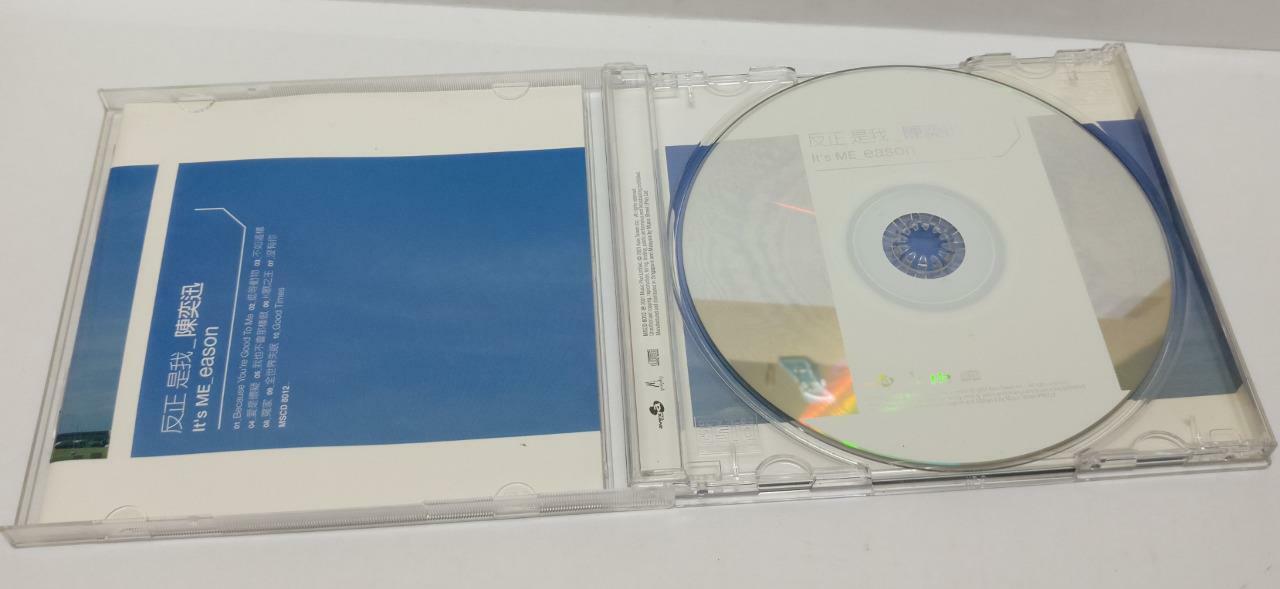 LK888 Eason Chan 陈奕迅 2001 Rare Singapore OBI CD + Promo VCD Video Chinese CD143