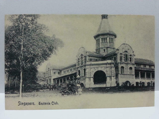 Singapore Teutonia Club Vintage Singapore Postcard Reprint (AC101)