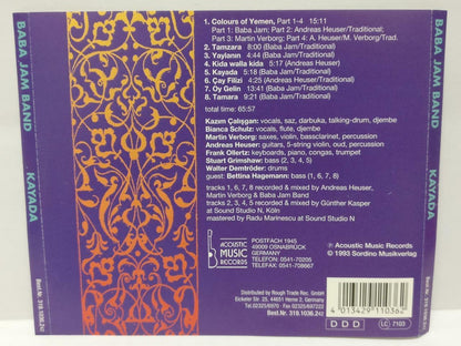 Malay Baba Jam Band Kayada 1993 Rare Germany Melayu CD (CD717)