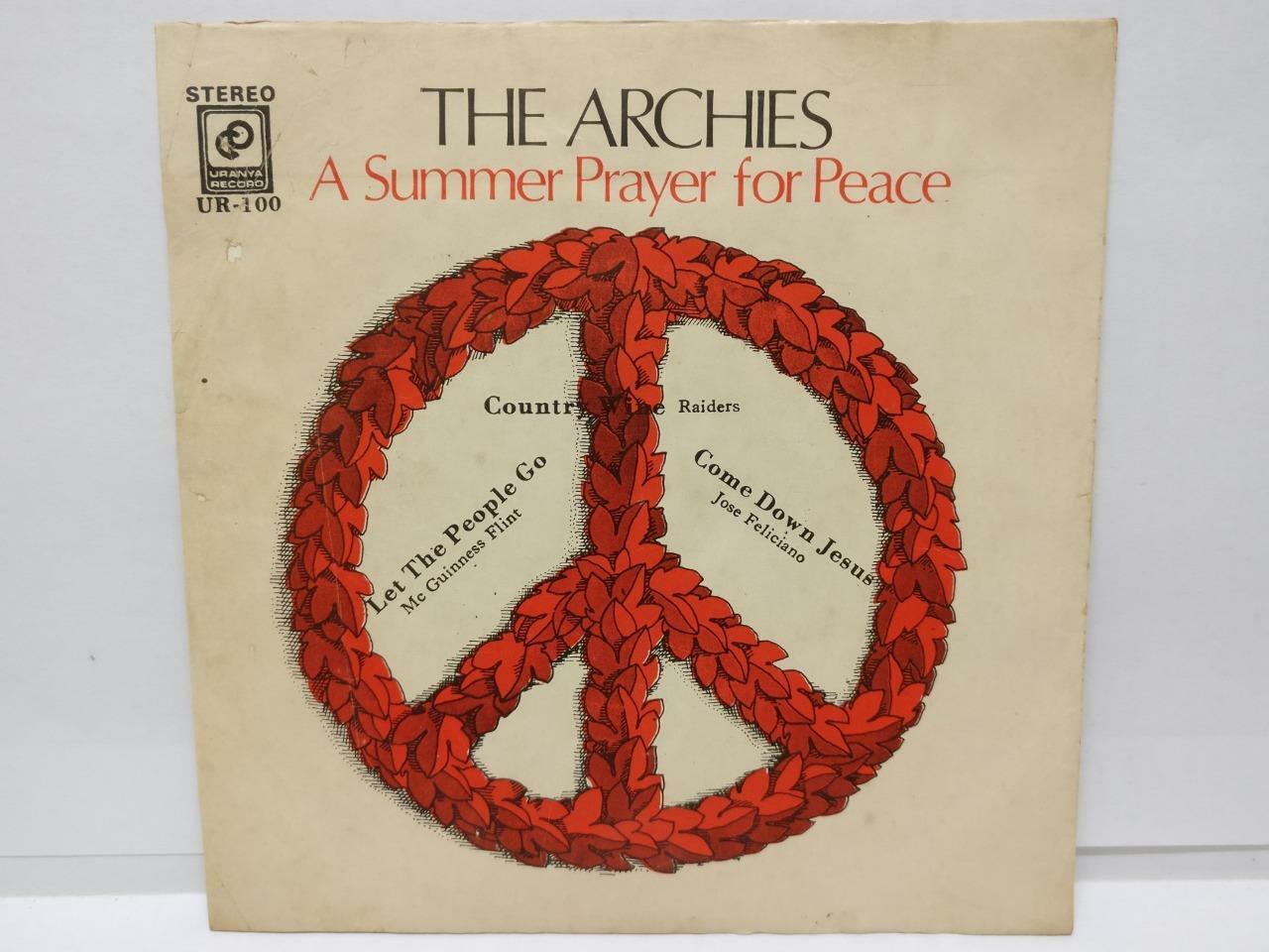 The Archies Raiders Jose Feliciano Rare Cover Label Singapore 7" EP  EP074