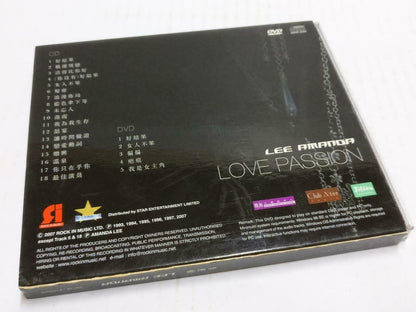 Hong Kong Lee Amanda 李蕙敏 Love Passion 2007 Chinese CD + DVD (CD767)
