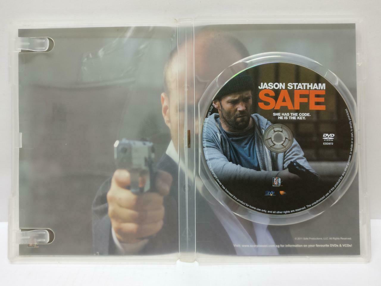 SAFE Jason Statham Movie Rare 2011 Singapore DVD Eng Sub R3 (DVD070)