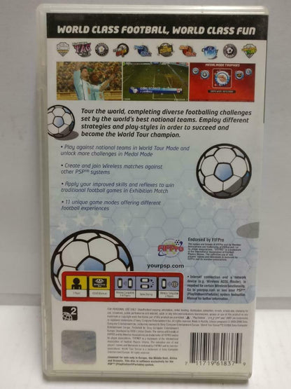 PSP World Tour Soccer 2 With Booklet 2006 Austria Game Disc (GA340)
