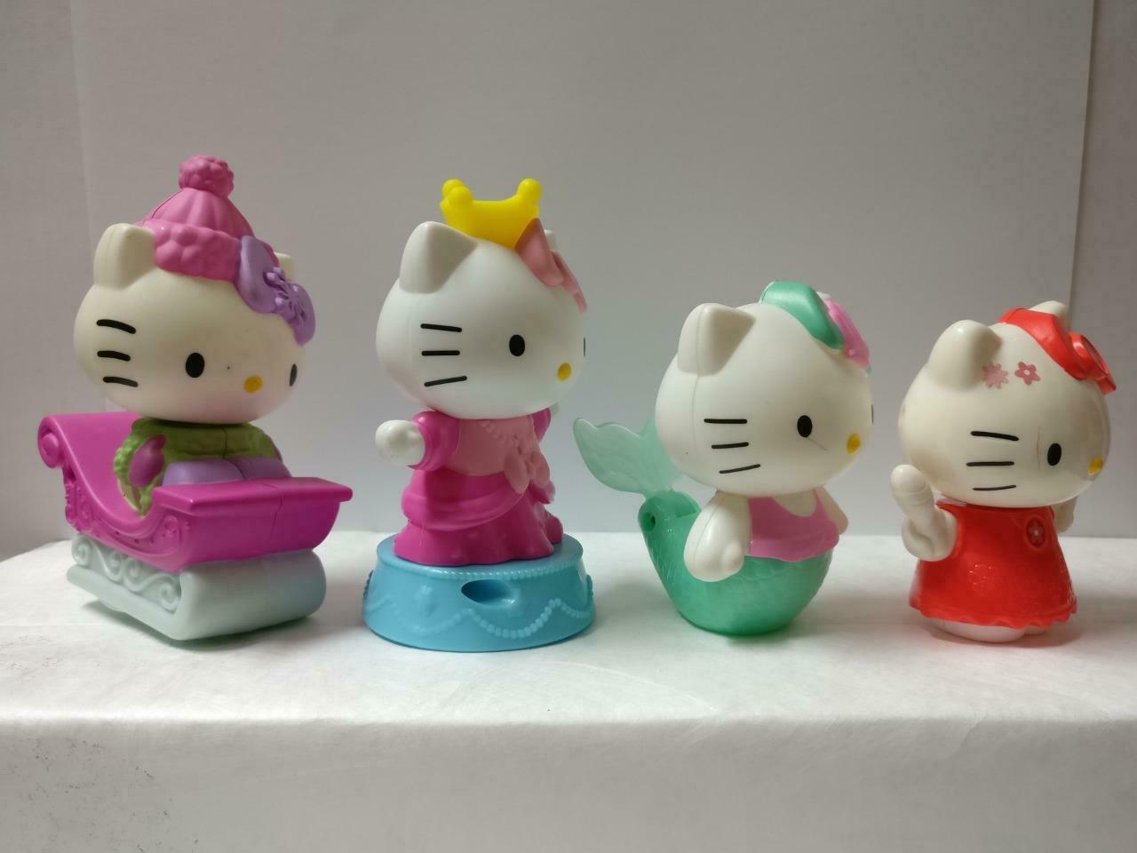 Hello Kitty Cat Princess Snow Sleigh Cute Figure Toys x9 Lot F/S (FTY004) *25