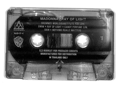 Rare Madonna Ray Of Light 1998 Maverrick Thailand Only English Cassette CT925