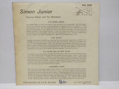 Rare Singapore Simon Junior & The Melodians Band Last Waltz English EP 7" EP194