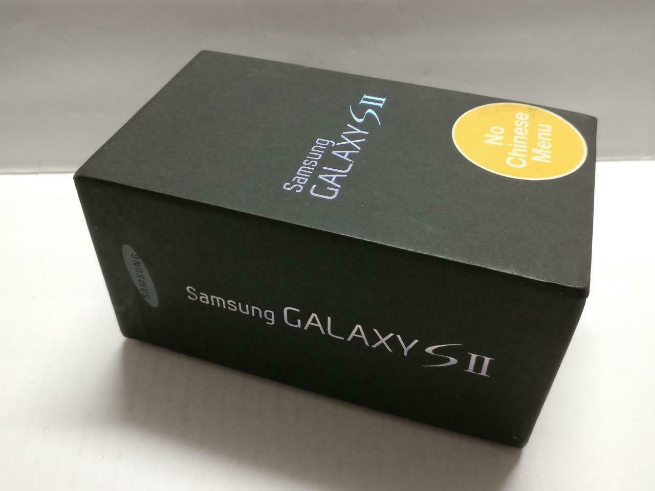 Samsung Galaxy S2 16GB With Manual Black Empty Box Only No Phone (BX067)