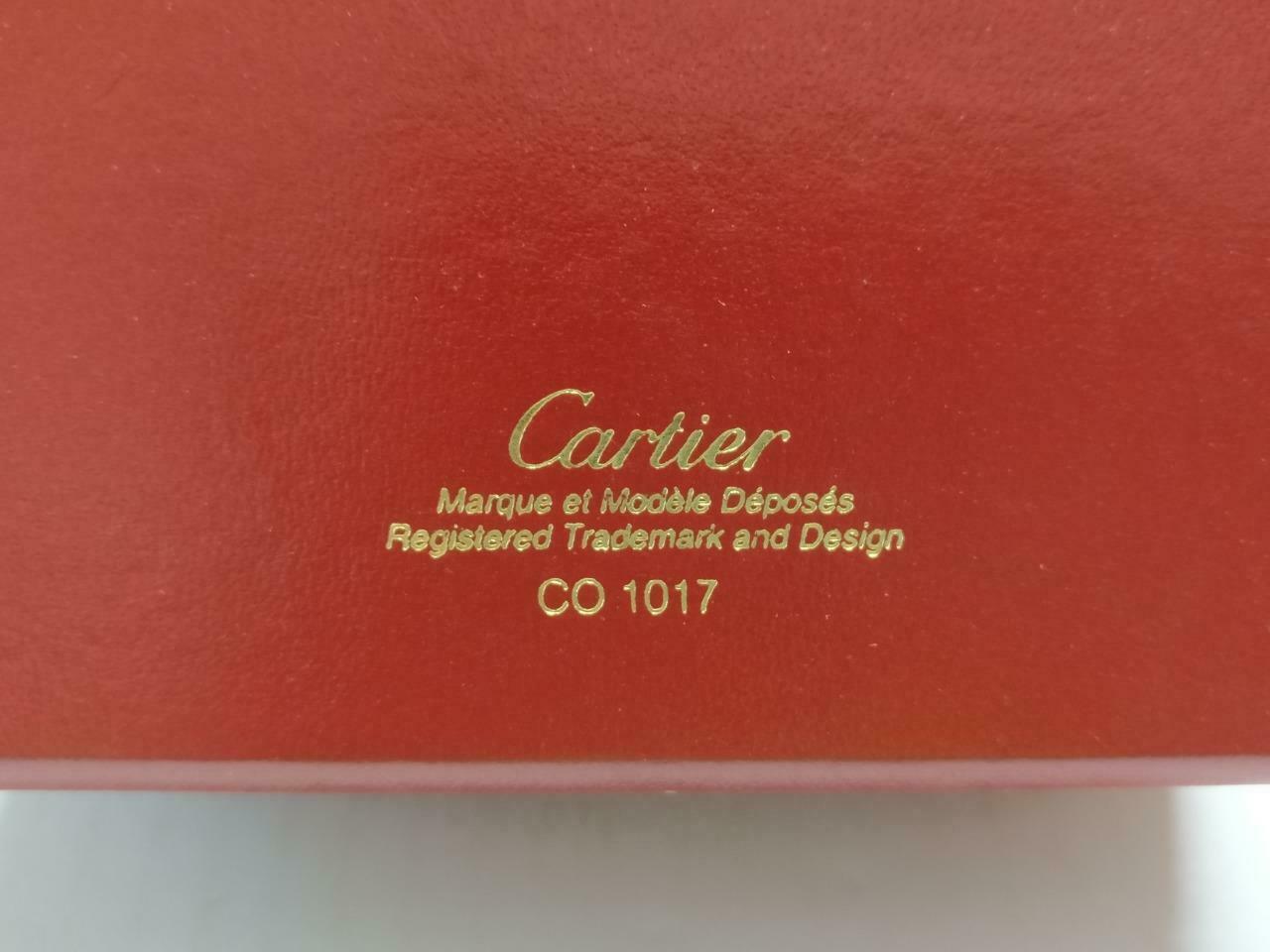 Vintage Cartier Watch Empty Box CO1017 With Mini Booklet (BX013)