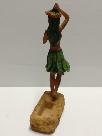 Vintage Carlsberg Beer Sexy Hawaiian Girl Hula Leaf Skirt Display F/S (A2157) *2