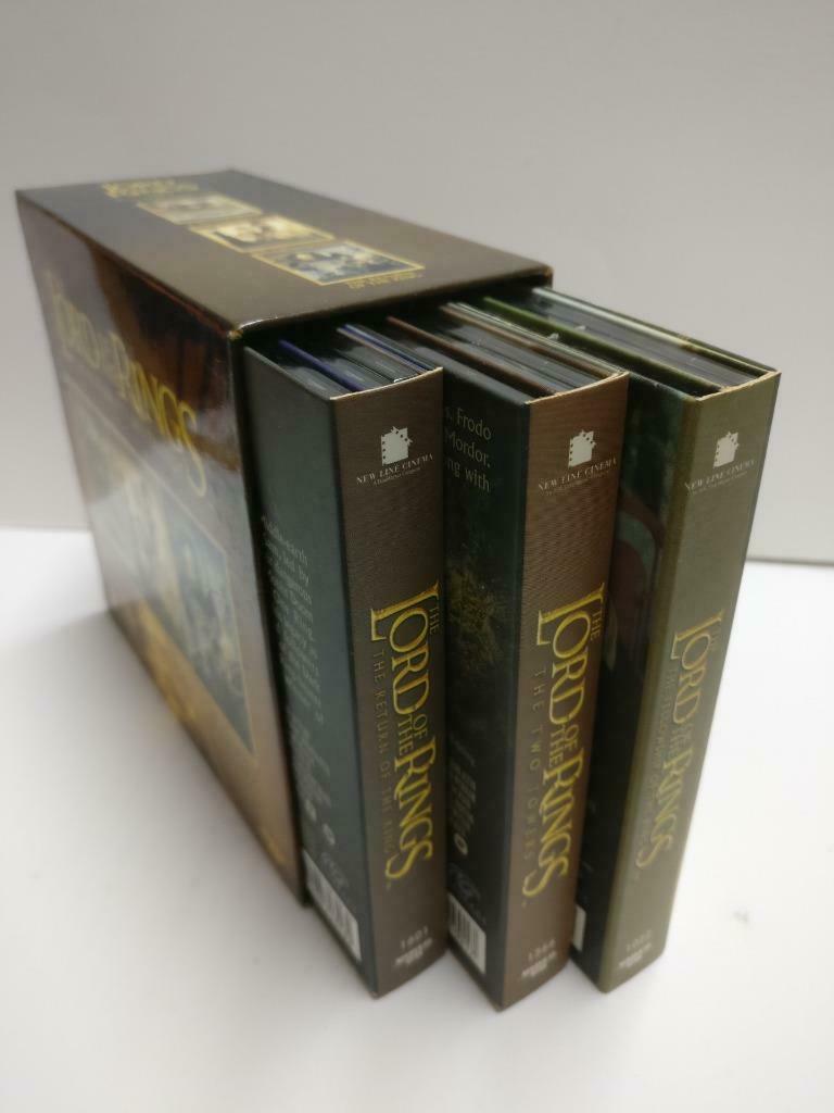 Movie The Lord Of The Rings Trilogy Singapore English 9x VCD Video CD1172 K