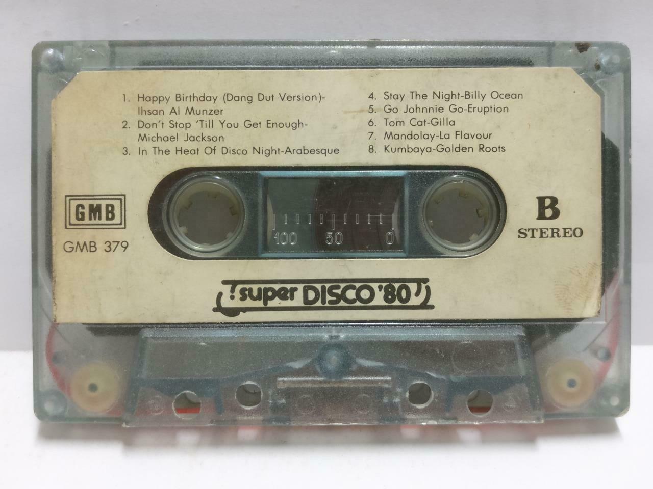 Disco '80 Micheal Jackson Various Artists Rare Singapore Cassette Tiger CT530