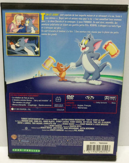 LK888 Tom & Jerry Cartoon In French Language Movie Rare DVD (DVD038)