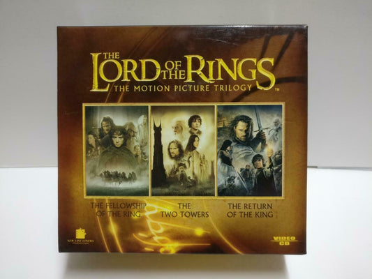 Movie The Lord Of The Rings Trilogy Singapore English 9x VCD Video CD1172 K
