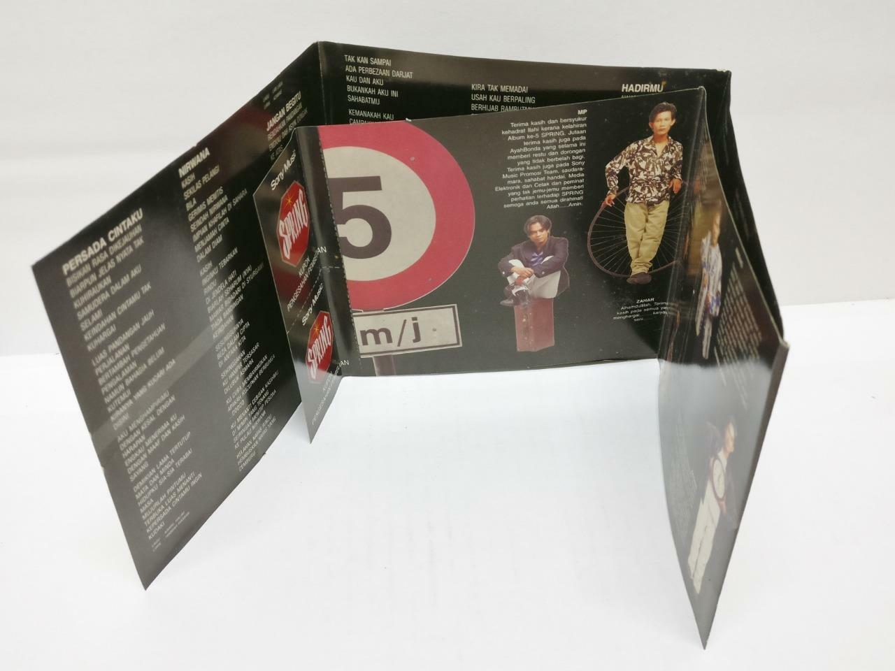 Malaysia Malay Band Spring 5 1996 Malaysia Melayu CD (CD724)