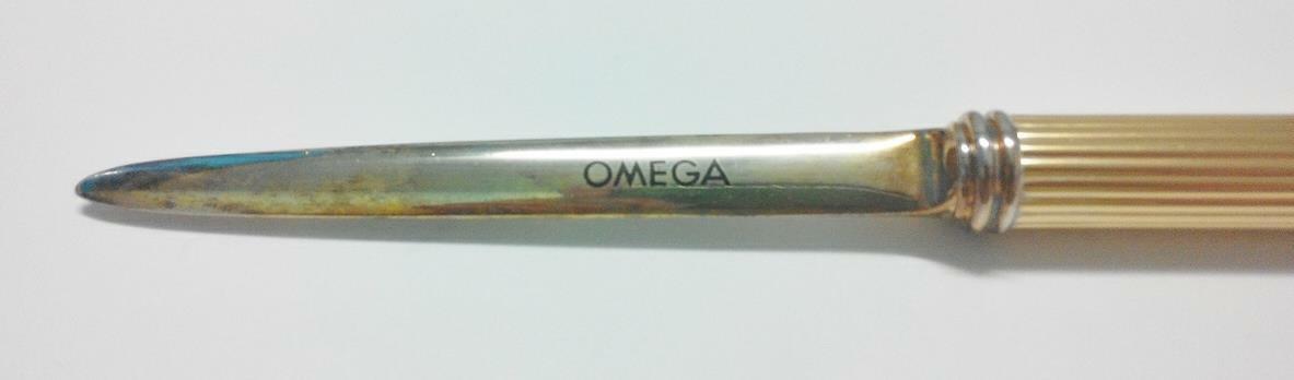 Rare Omega Branded Letter Opener Souvenir (A871)