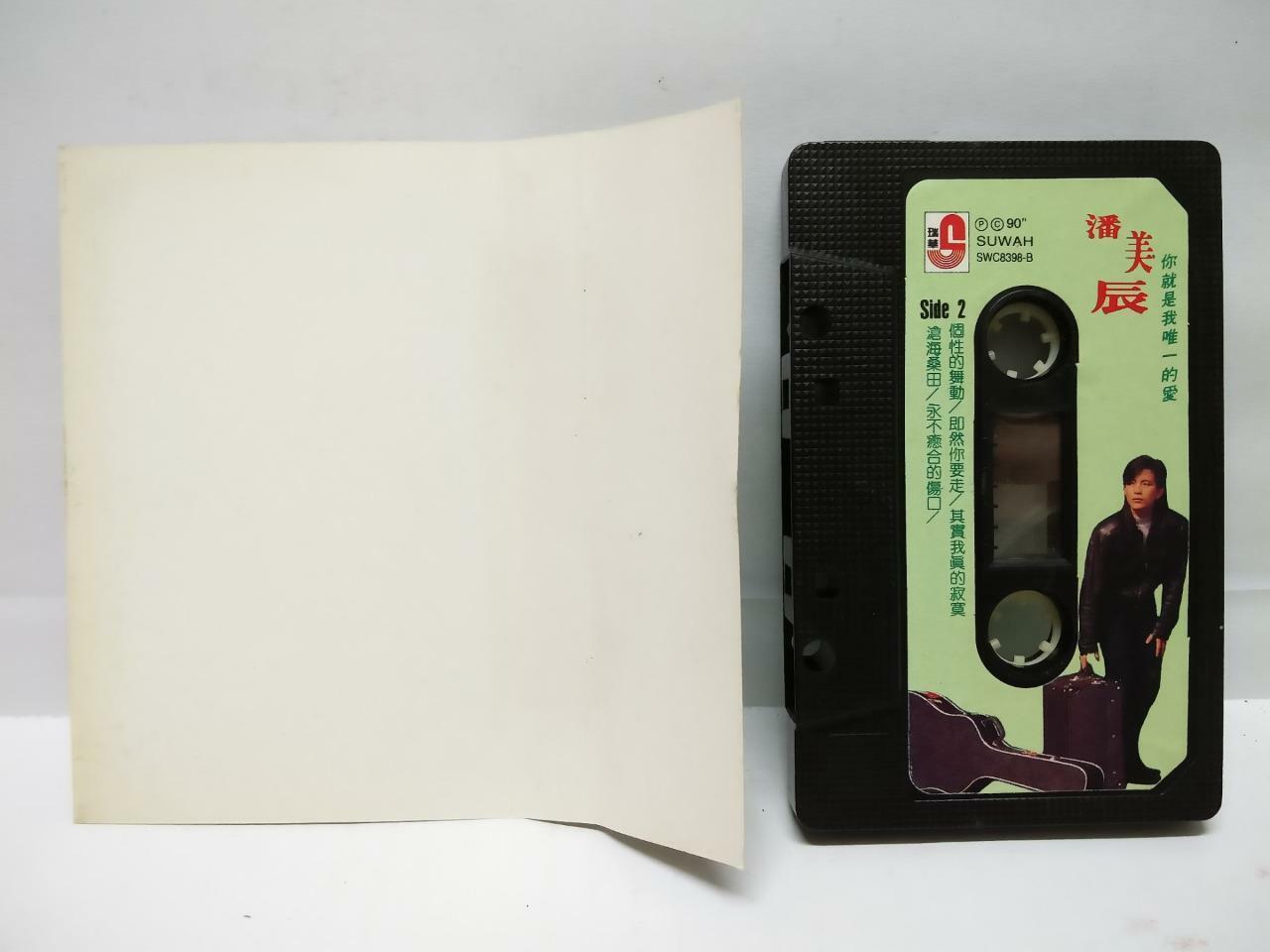 Taiwan Pan Mei Chen 潘美辰 你就是我唯一的愛 磁带 卡带 1990 Singapore Chinese Cassette (CT106)