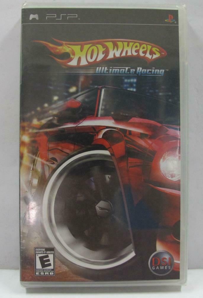 PSP Sealed Hot Wheels Ultimate Racing 2007 Game Disc (G091)