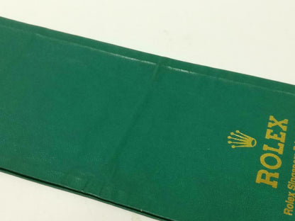 Vintage Singapore Rolex Green Colour Envelope Money Packet F/S (A2431)