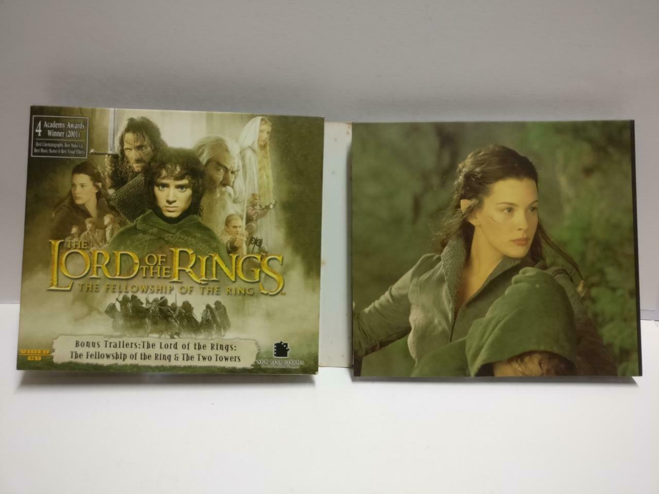 Movie The Lord Of The Rings Trilogy Singapore English 9x VCD Video CD1172 K