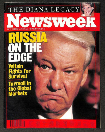 Singapore Newsweek Magazine 1998 The Diana Legacy Princess Diana Yeltsin M004