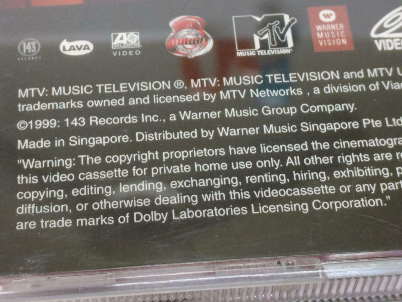 The Corrs 1999 Unplugged MTV Music Rare Singapore 2x VCD Video CD (CD446)