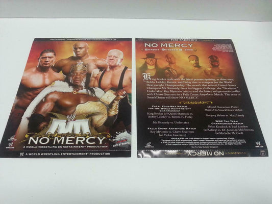 WWE WWF Wrestling RAW No Mercy 2006 Singapore Only 4x VCD Video CD OOP (A845)
