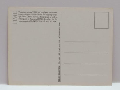 LUCKYPIGEON888 Time Magazine China 蒋介石 Chiang Kai-shek Singapore Postcard E0381