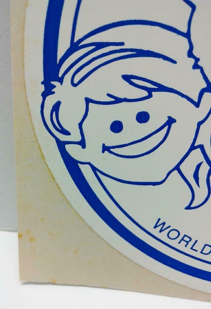 Vintage 80’s Sticker WACA Toys For Tots Airlines Clubs Association F/S  (A783)