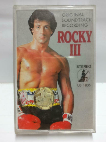 Movie OST Rocky 3 Sylvester Stallone Mega Rare Singapore English Cassette CT545