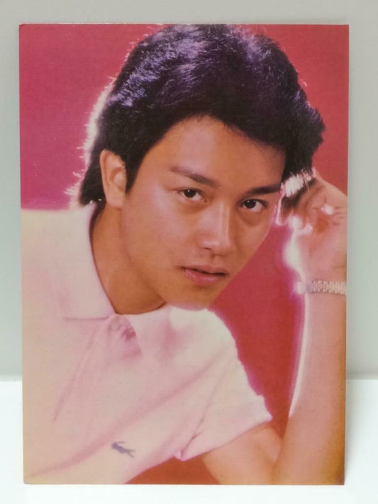 Vintage Hong Kong Actor Leslie Cheung 張國榮 张国荣 Postcard F/S (P083)