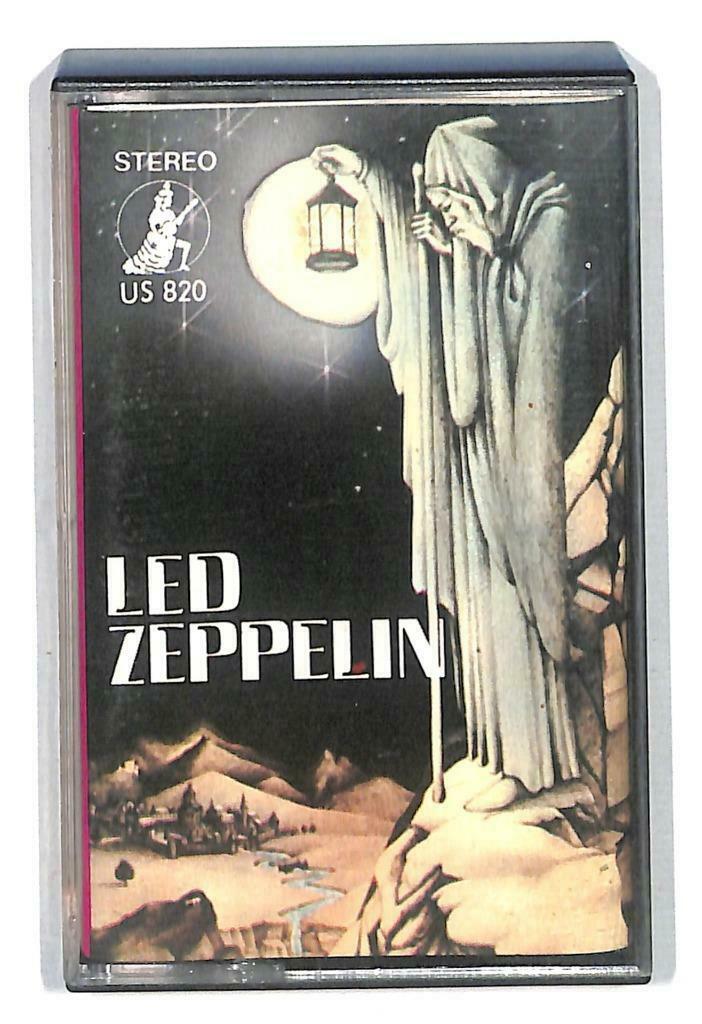 Rare Led Zeppelin Black Dog Stairway To Heaven Singapore English Cassette CT946