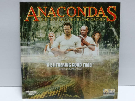 Movie Anacondas The Hunt for the Blood Orchid Singapore Video 2x VCD OOP CDS368