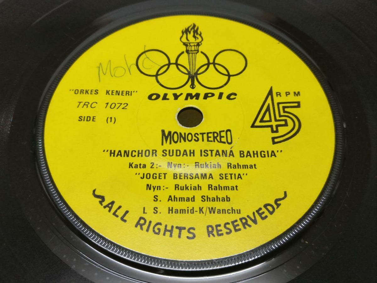 Malay S. Ahmad Shahab Orkes Keneri Kerana Jodoh Psych Garage Singapore EP 331