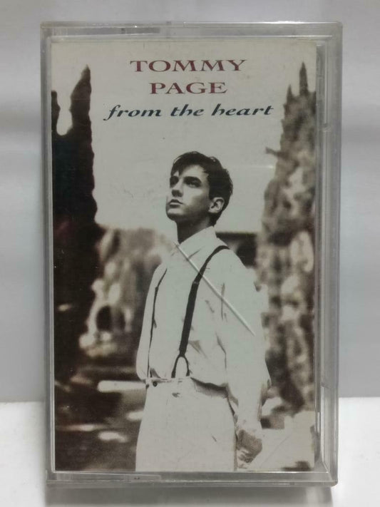 Tommy Page From The Heart Mega Rare Singapore English Cassette CT494