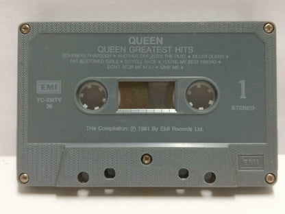 Queen Greatest Hits Freddie Mercury Mega Rare Malaysia English Cassette CT564