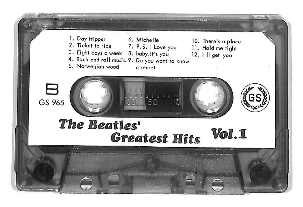 Rare The Beatles Greatest Hits Vol.1 Love Me Do Singapore English Cassette CT961