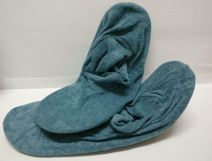 SIA Singapore Airlines Blue Bedroom Slippers w/ Pouch F/S (A2133)