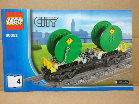 LEGO No. 60052 (4) City Manual Instructions Catalog Booklet (LG022)