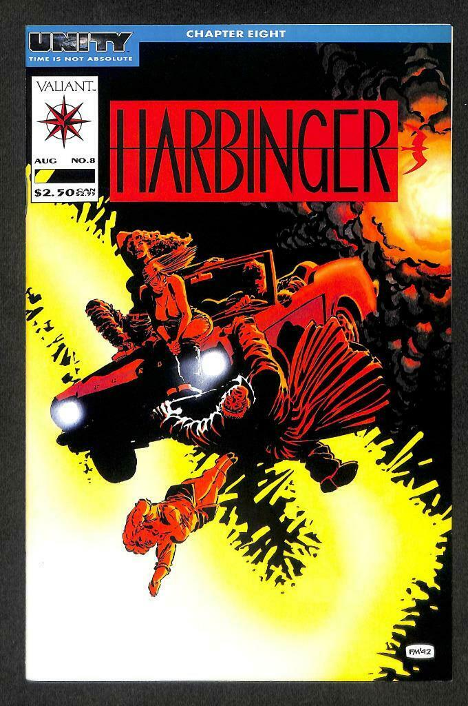 Valiant UNITY Harbinger Chapter 8 August Animation Cartoon Comic Book (A1745)