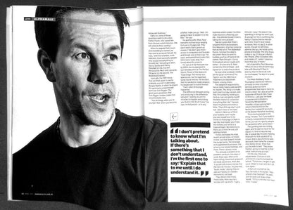 Singapore Men's Health Magazine Macho Man Beefcake Mark Wahlberg Aaron Kwok M045